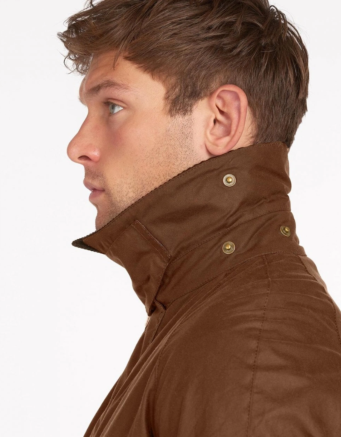Ashby Mens Wax Jacket - Bark