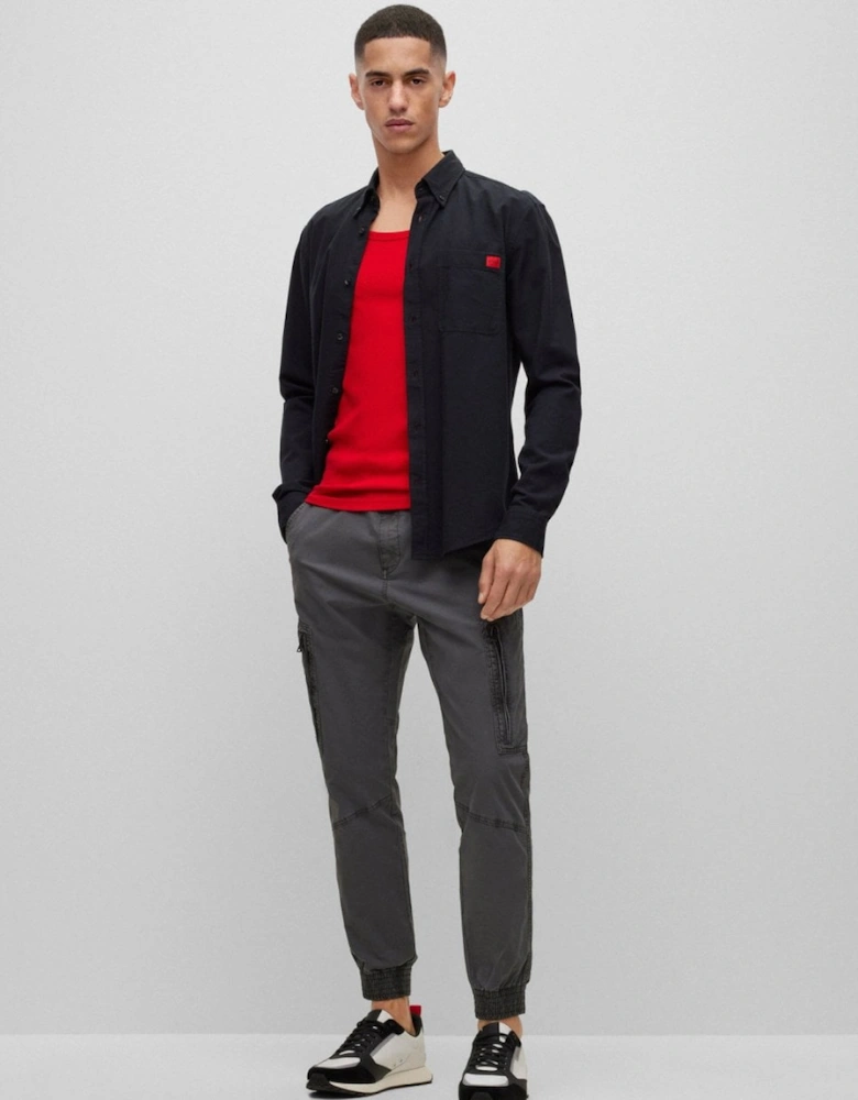 HUGO Evito Slim Fit Mens Long Sleeved Shirt