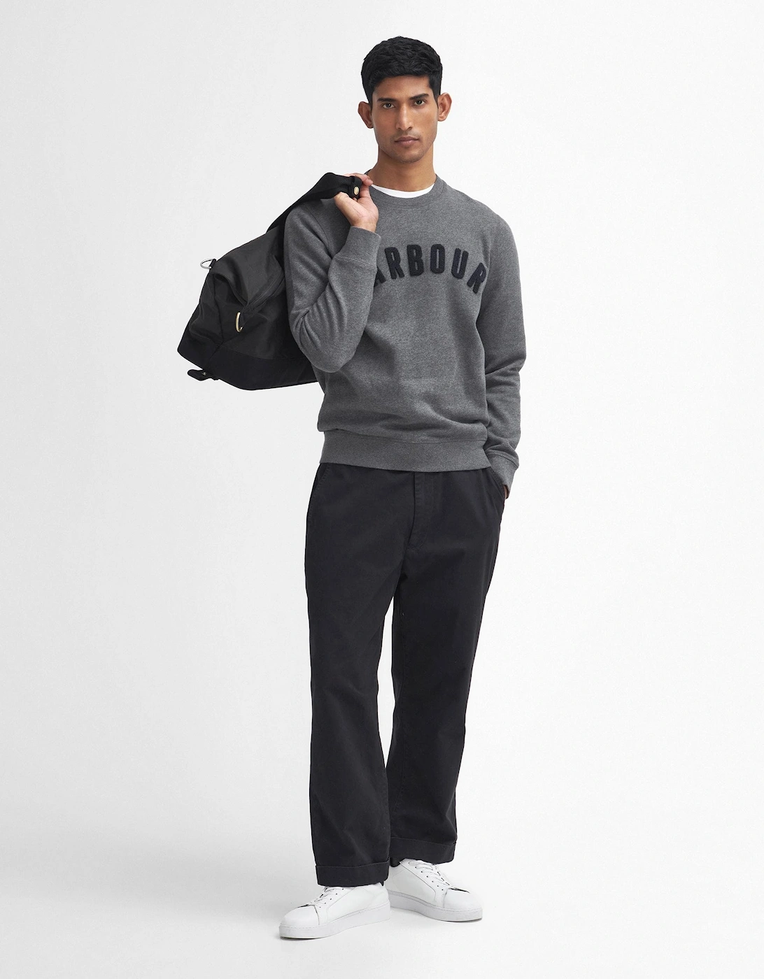 Prep Logo Crew Mens Sweatshirt