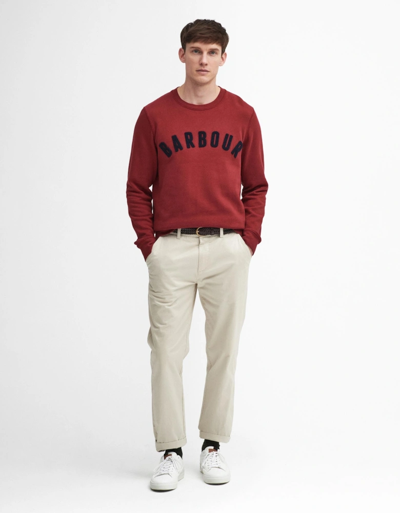 Prep Logo Crew Mens Sweatshirt