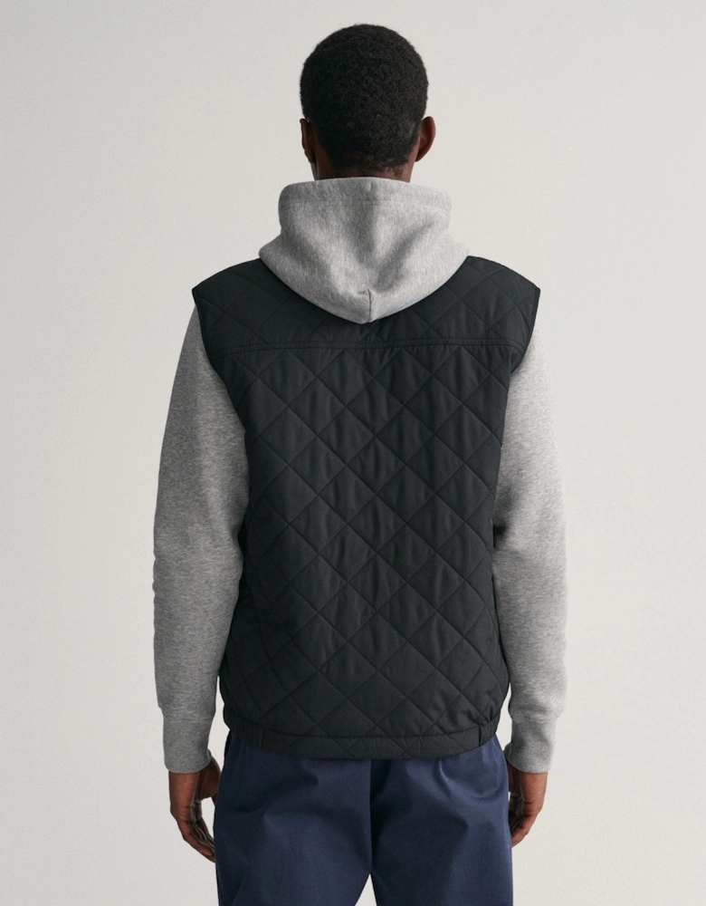 Mens Quilted Windcheater Vest