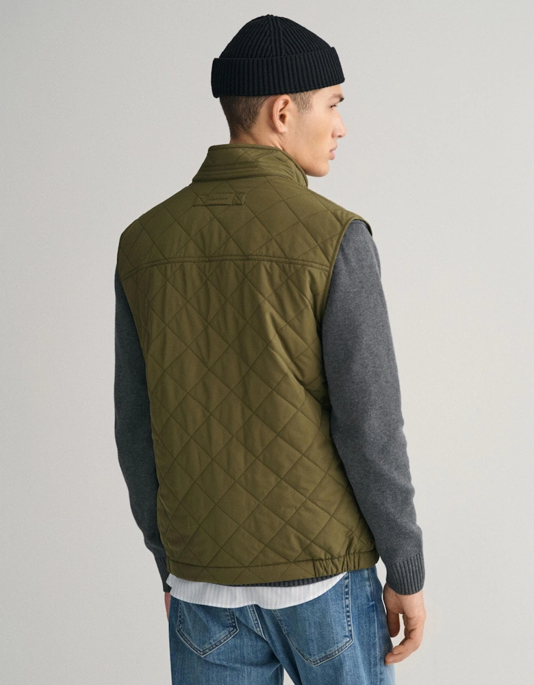 Mens Quilted Windcheater Vest