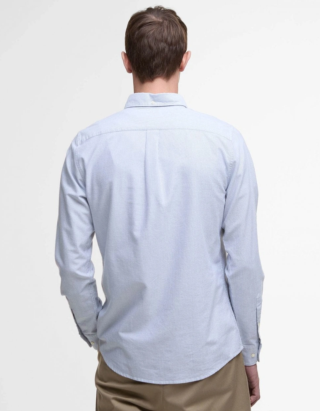 Striped Oxtown Long Sleeve Mens Tailored Shirt