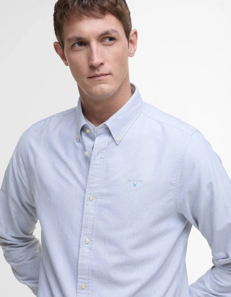 Striped Oxtown Long Sleeve Mens Tailored Shirt
