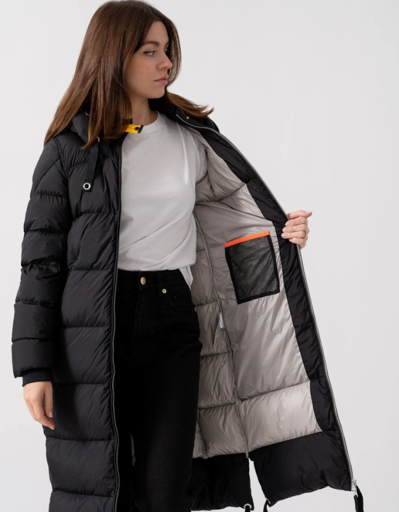 Panda Womens Hooded Down Padded Coat