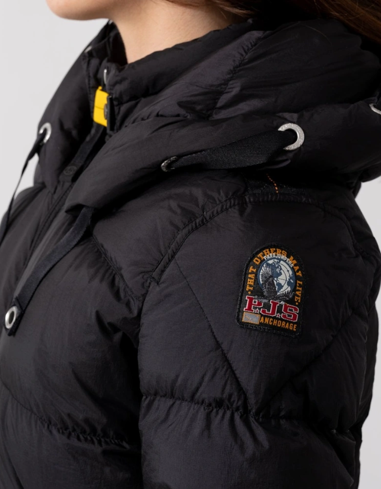Panda Womens Hooded Down Padded Coat