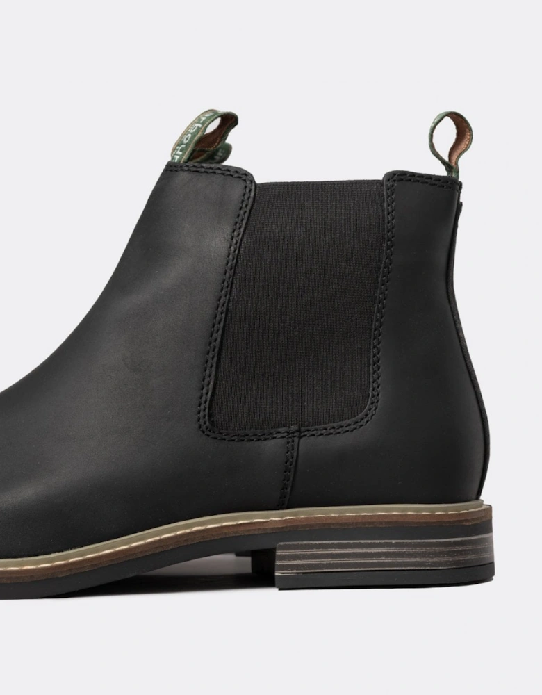 Farsley Mens Chelsea Boots - Black