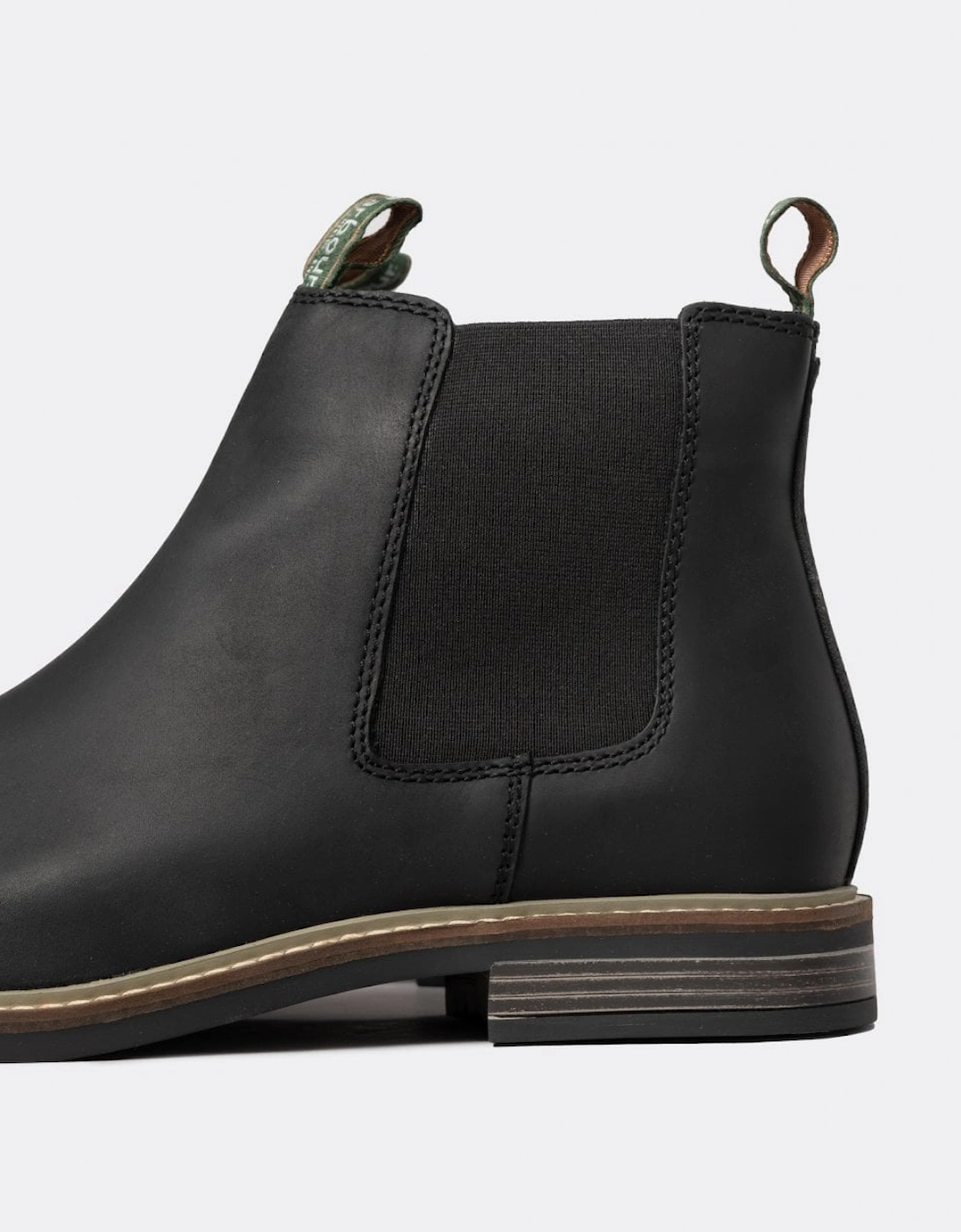Farsley Mens Chelsea Boots - Black