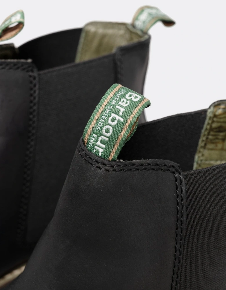 Farsley Mens Chelsea Boots - Black