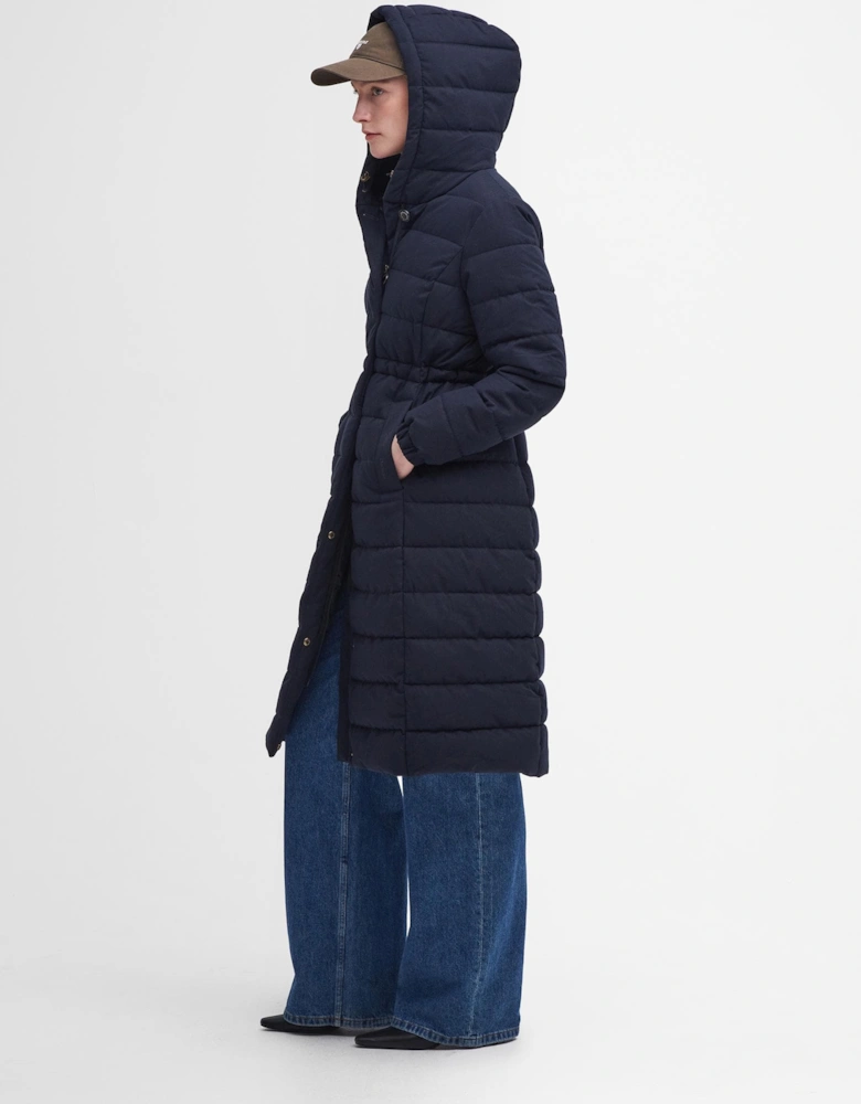 Clarence Womens Long Puffer Jacket