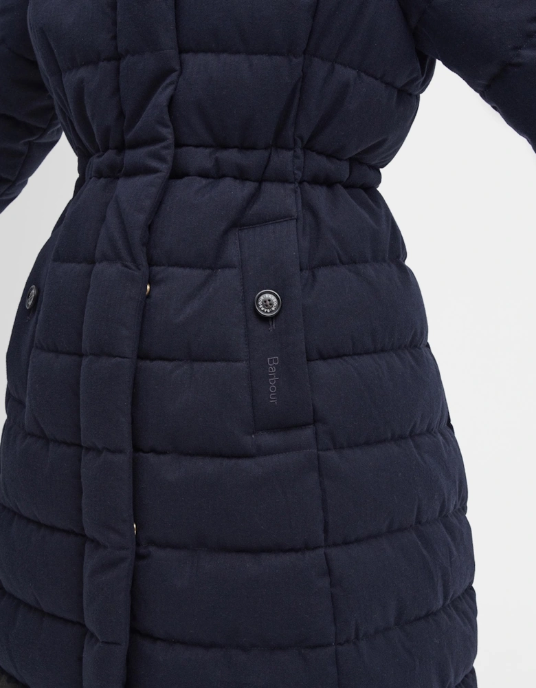 Clarence Womens Long Puffer Jacket