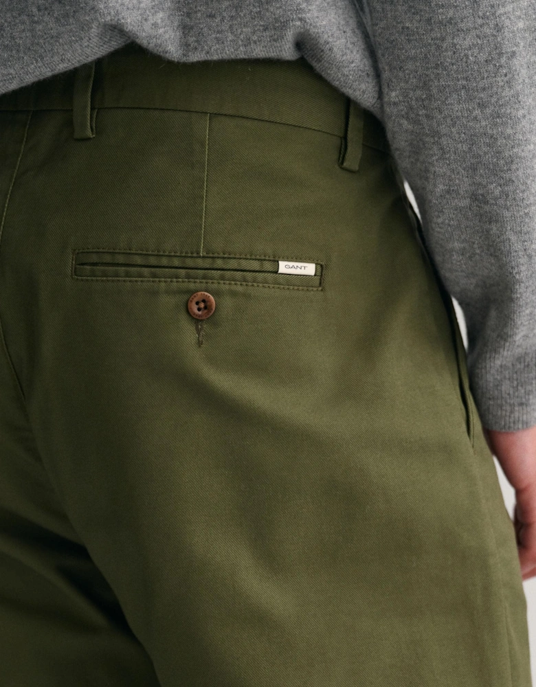 Mens Regular Fit Tech Prep Chinos