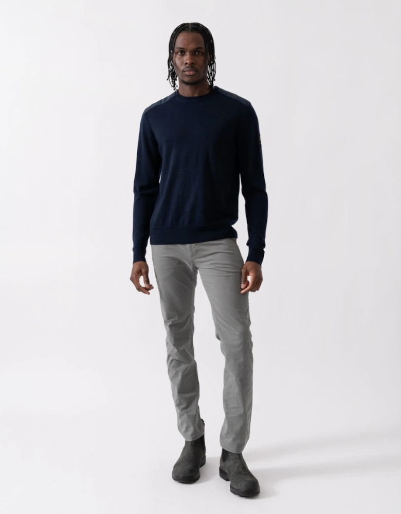 Kerrigan Mens Merino Wool Crew Neck Jumper