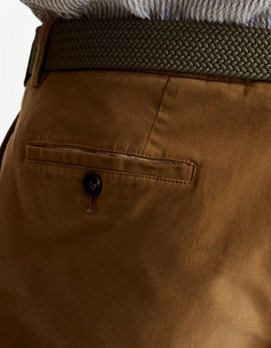 Frades Mens Italian Cotton Chino Shorts