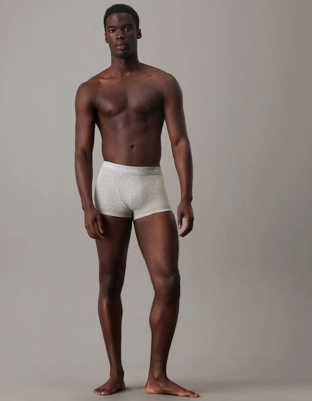 Cotton Stretch Mens Low Rise Trunk 3 Pack