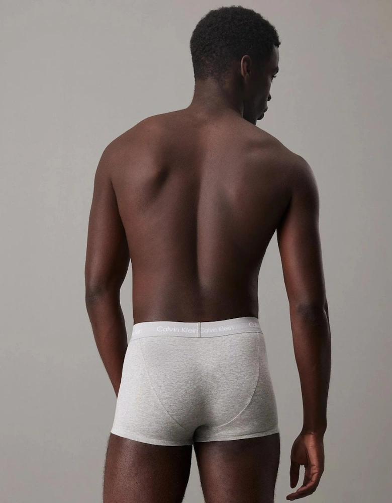 Cotton Stretch Mens Low Rise Trunk 3 Pack