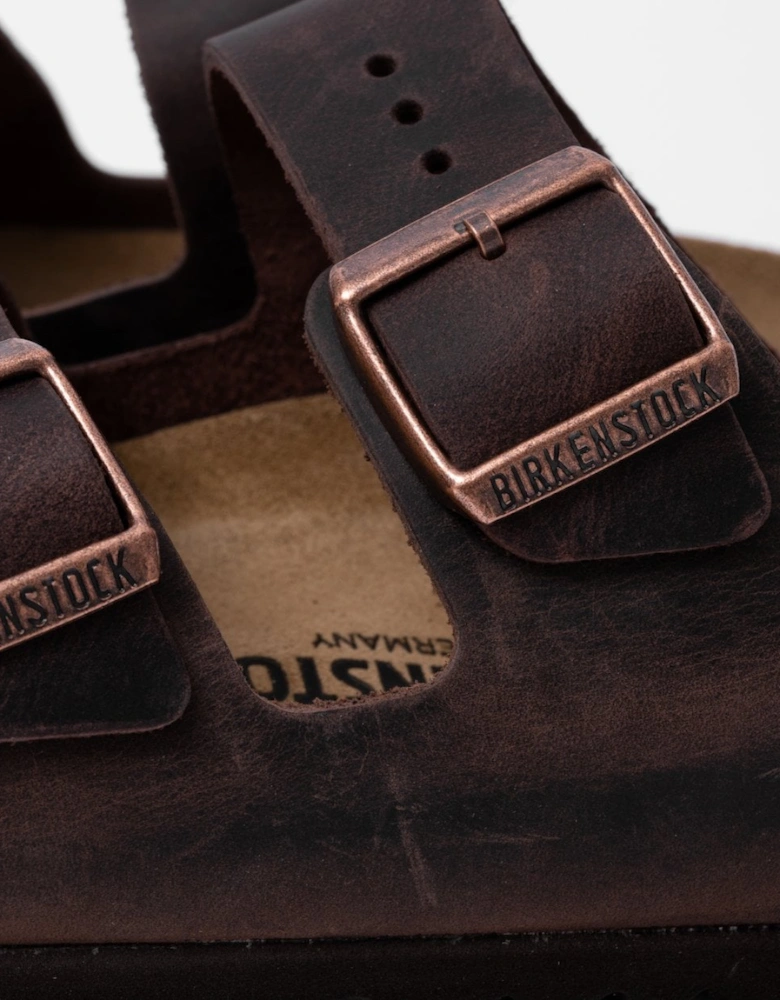 Oiled Leather LEOI Unisex Sandals