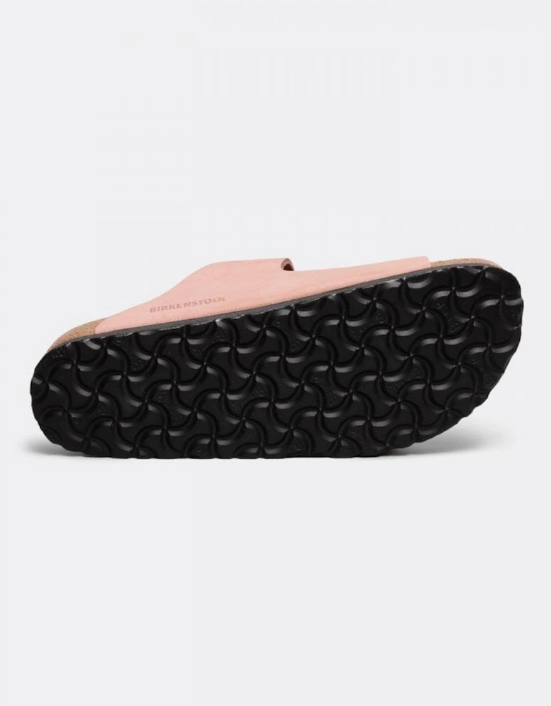 Big Buckle Nubuck Womens Sandals