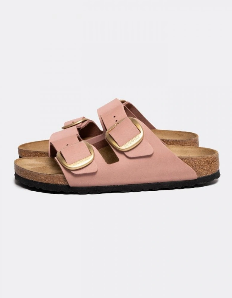 Big Buckle Nubuck Womens Sandals
