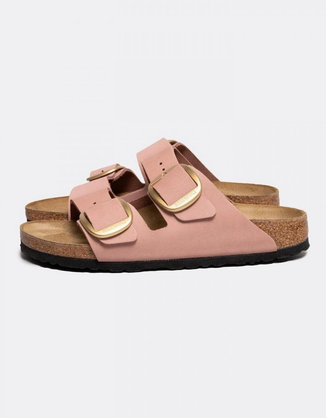Big Buckle Nubuck Womens Sandals