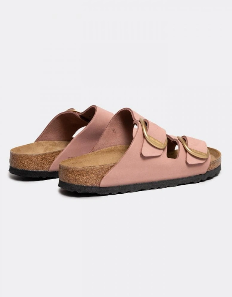 Big Buckle Nubuck Womens Sandals