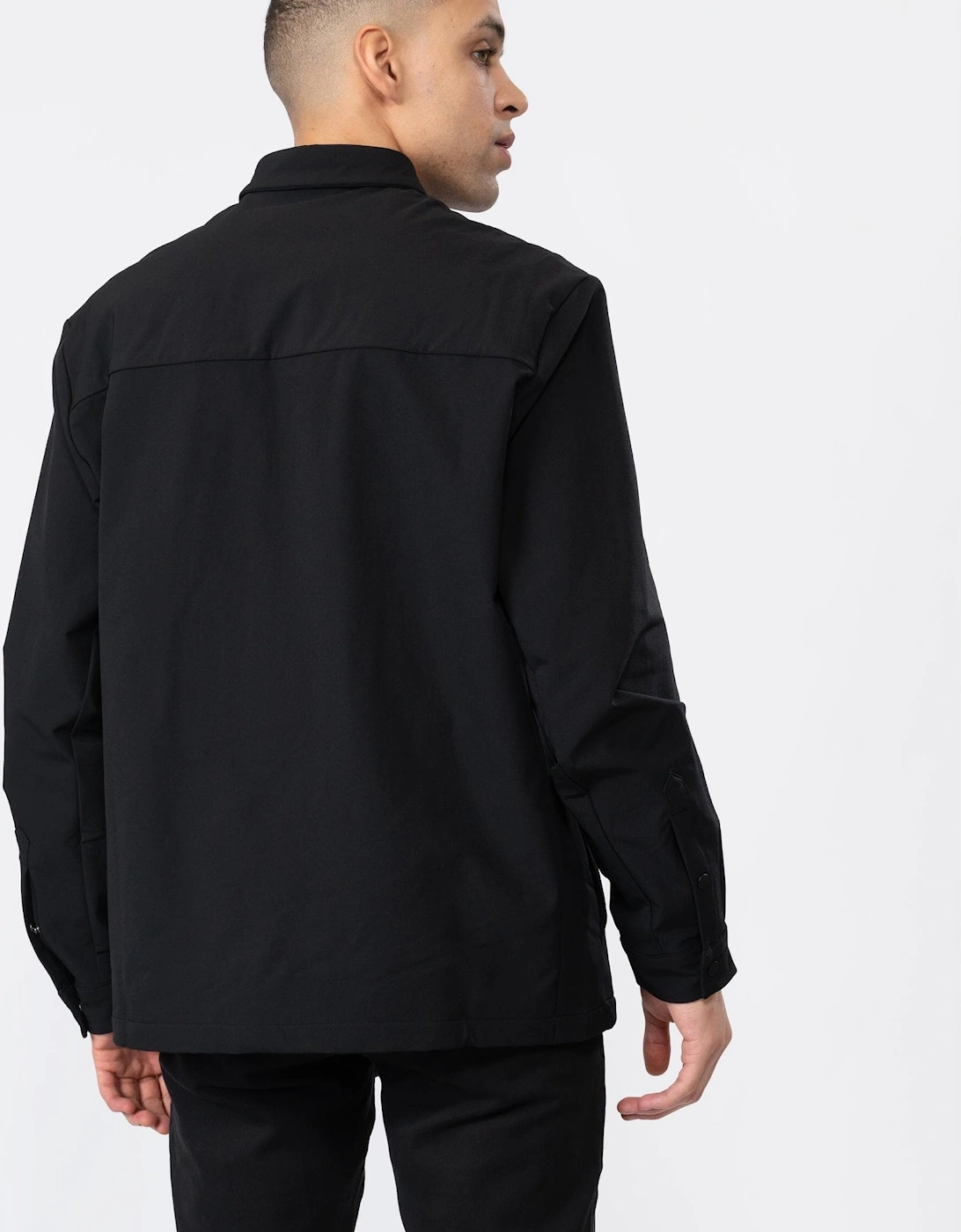 BOSS Green BUREL_X Mens Fleece Lined Overshirt