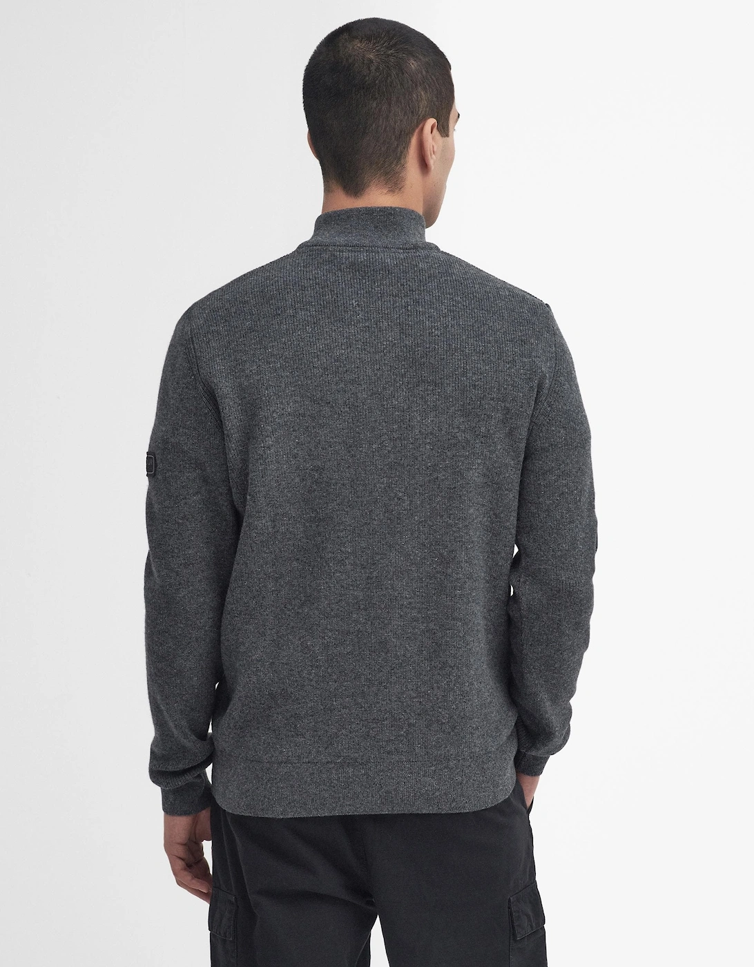 Crawley Mens Funnel Neck Jumper