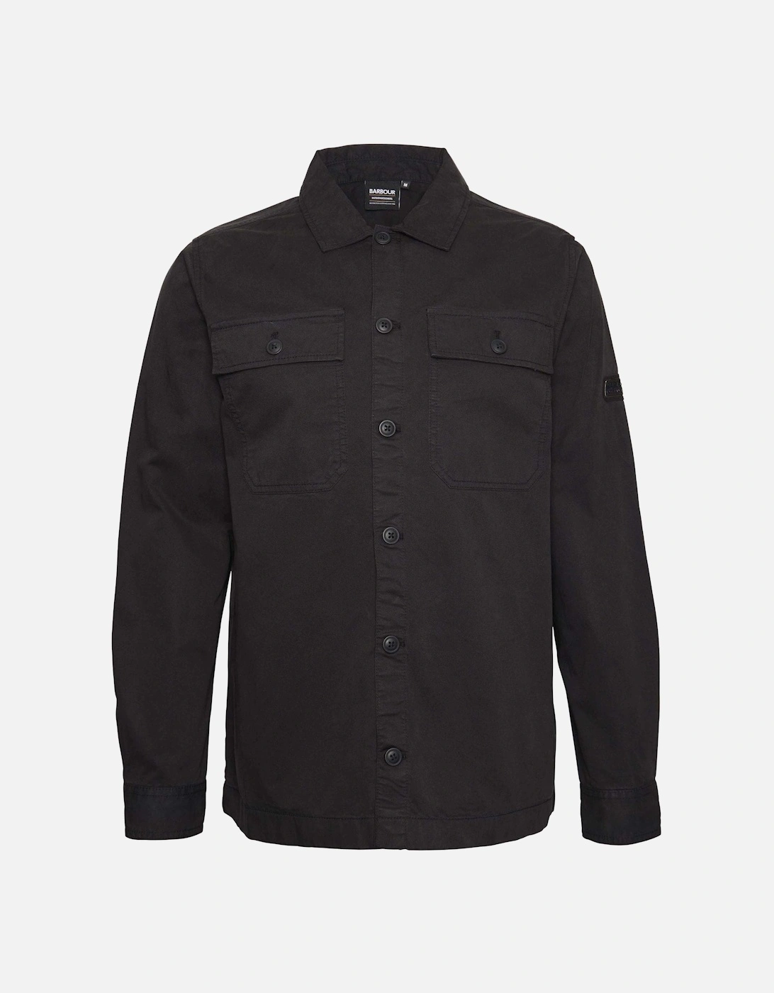 Arlo Mens Overshirt - Black