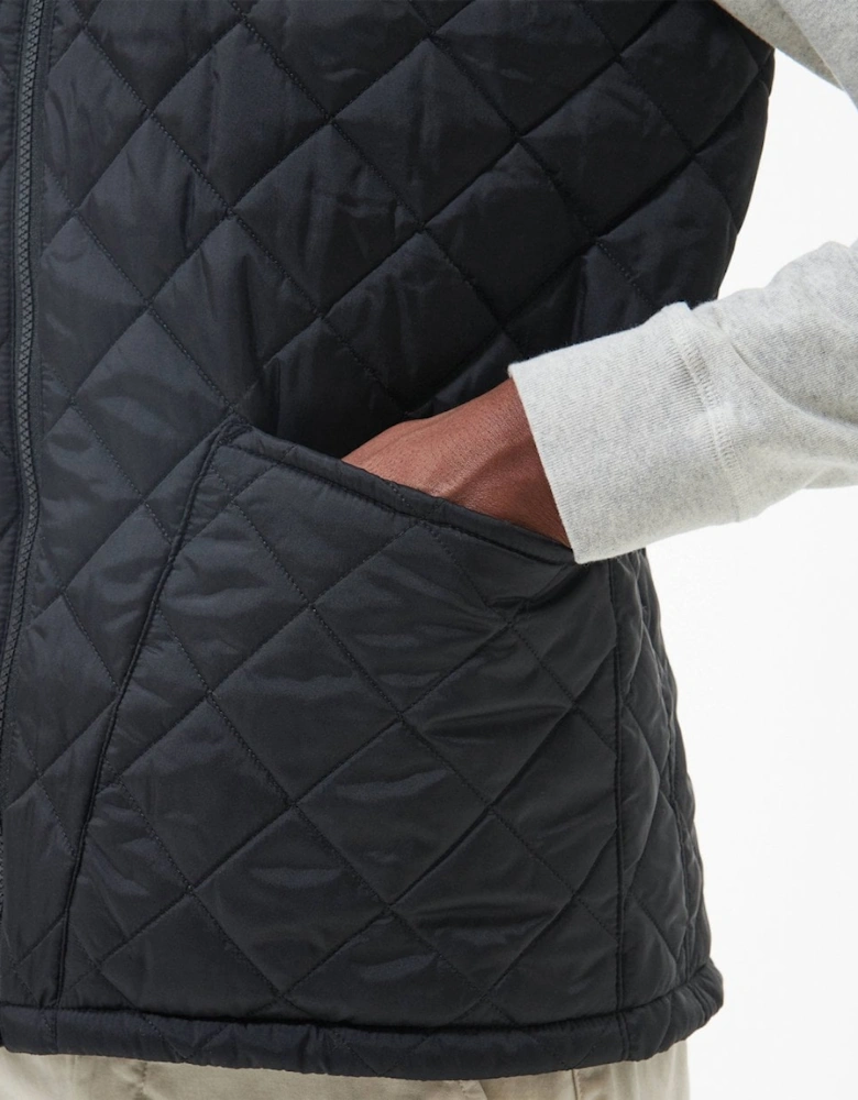 Monty Mens Gilet - Black