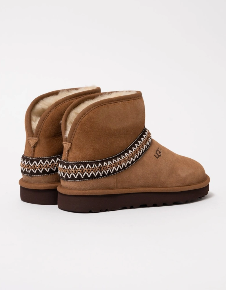 Womens Classic Mini Crescent Boot