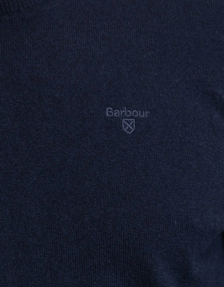 Essential Crew Neck Mens Jumper - Navy