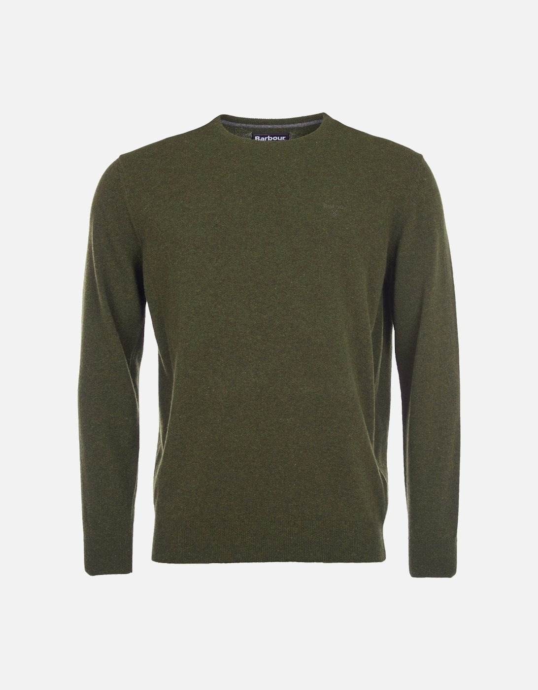 Essential Crew Neck Mens Jumper - Seaweed