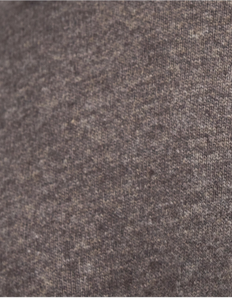 Essential Crew Neck Mens Jumper - Dark Stone