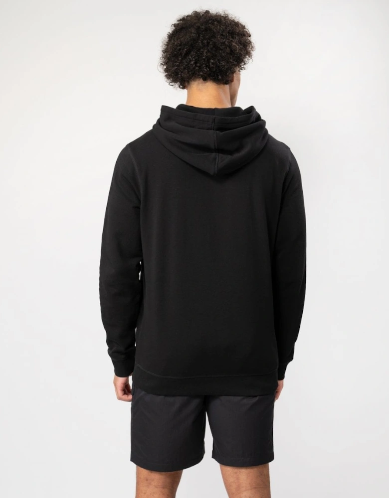 BOSS Orange Wetalk Mens Pullover Hoodie With Logo Patch NOS