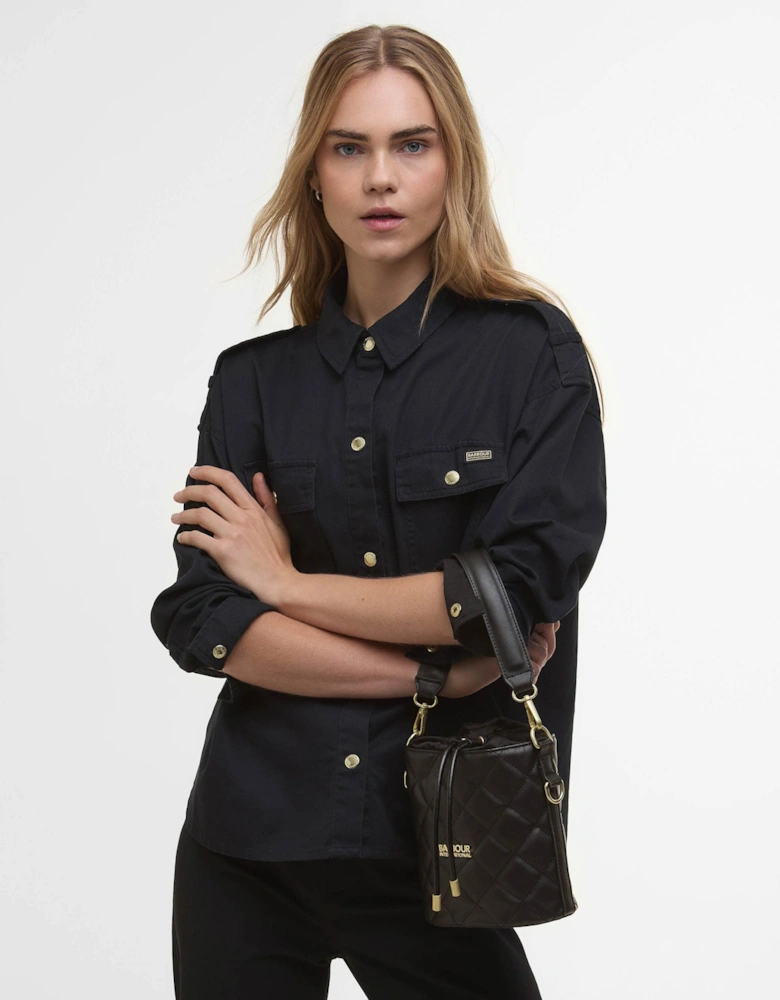 Balham Womens Mini Quilted Tote Bag
