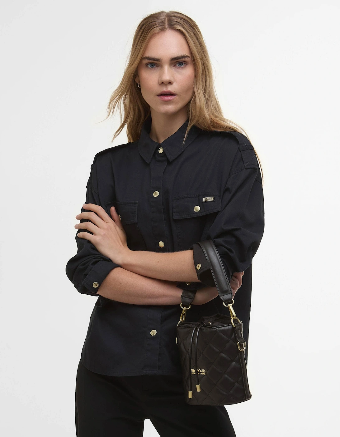 Balham Womens Mini Quilted Tote Bag