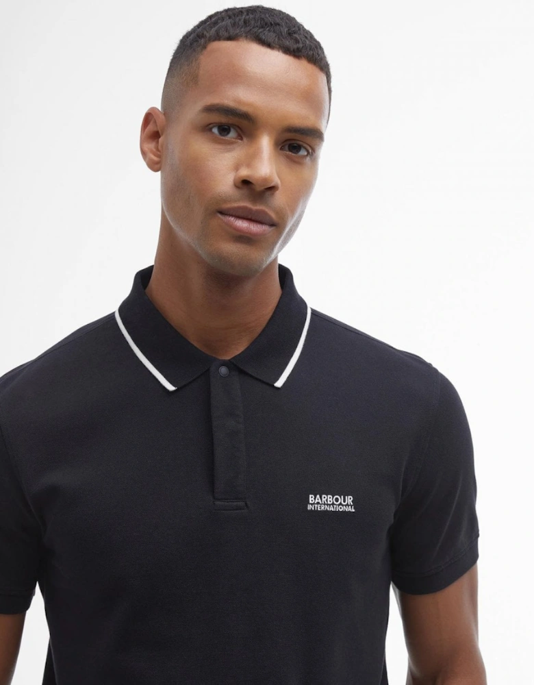 Murphy Mens Contrast Tipped Polo Shirt