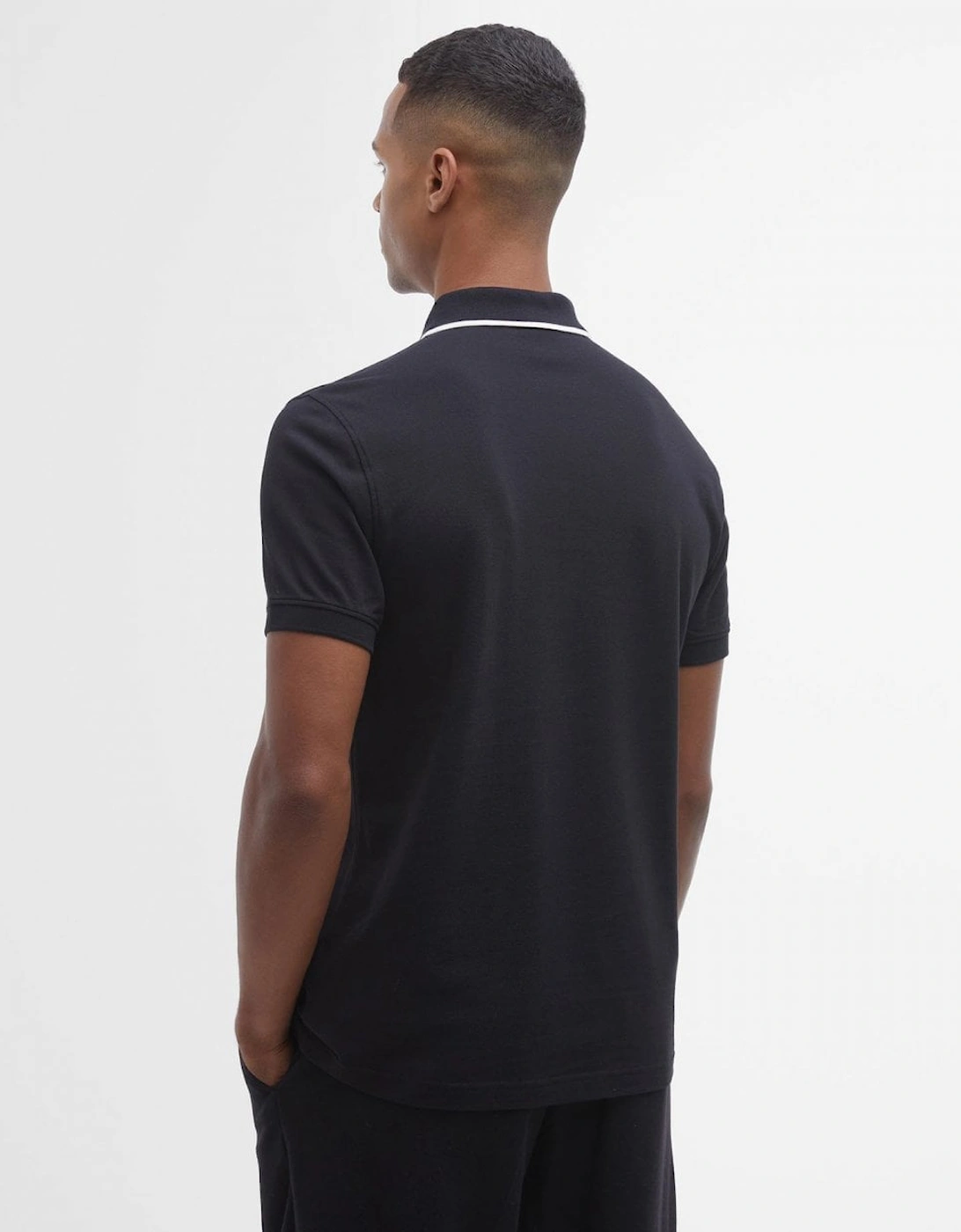 Murphy Mens Contrast Tipped Polo Shirt