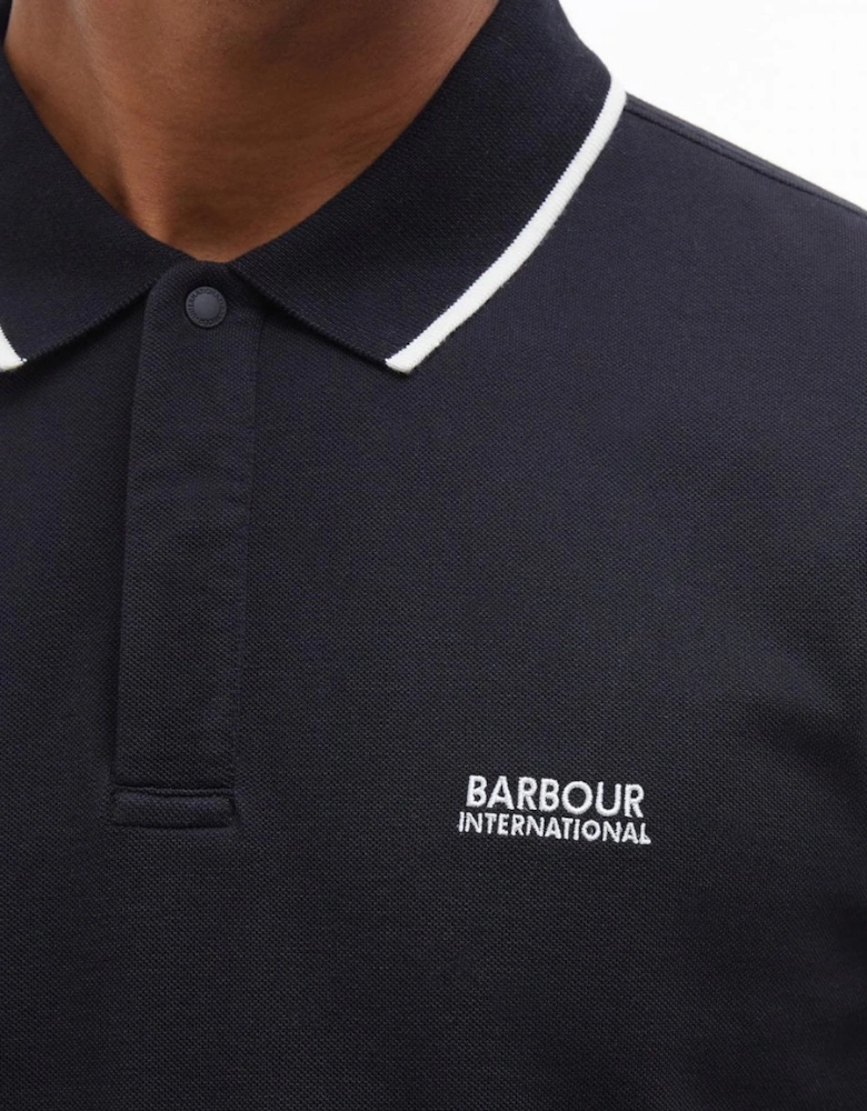 Murphy Mens Contrast Tipped Polo Shirt
