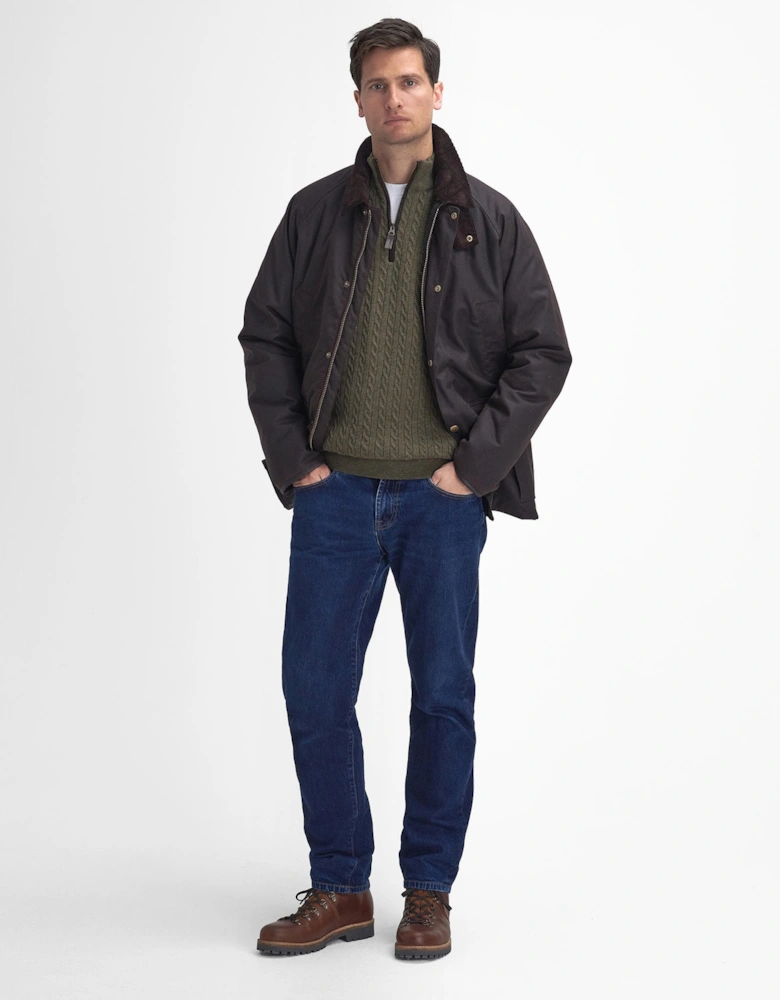 Stratford Tattersall Mens Wax Jacket