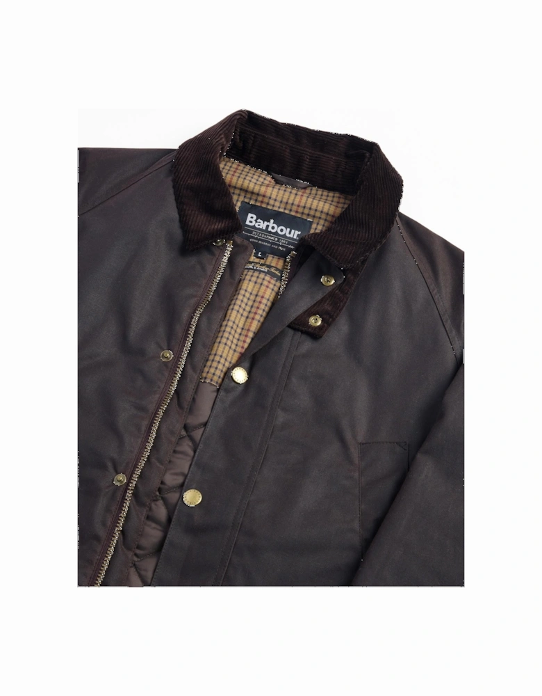 Stratford Tattersall Mens Wax Jacket