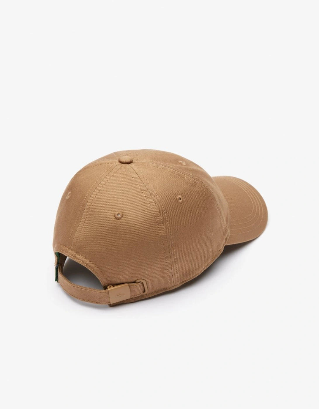 Lacoste Mens Organic Cotton Twill Cap - Cookie SIX