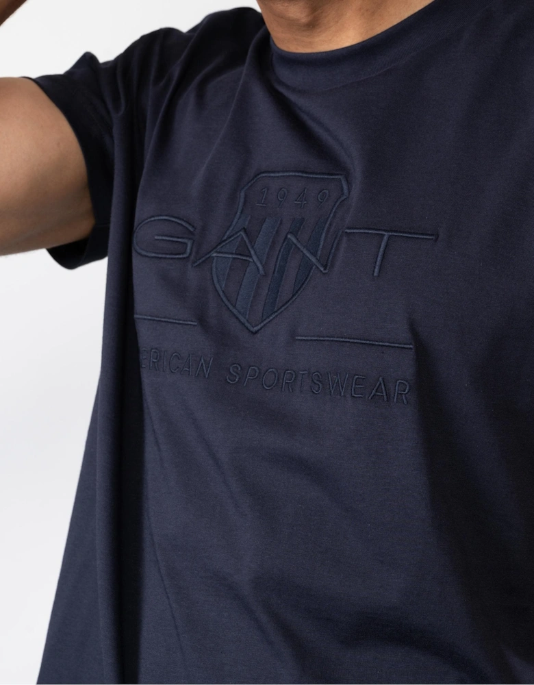Tonal Archive Shield Mens T-Shirt
