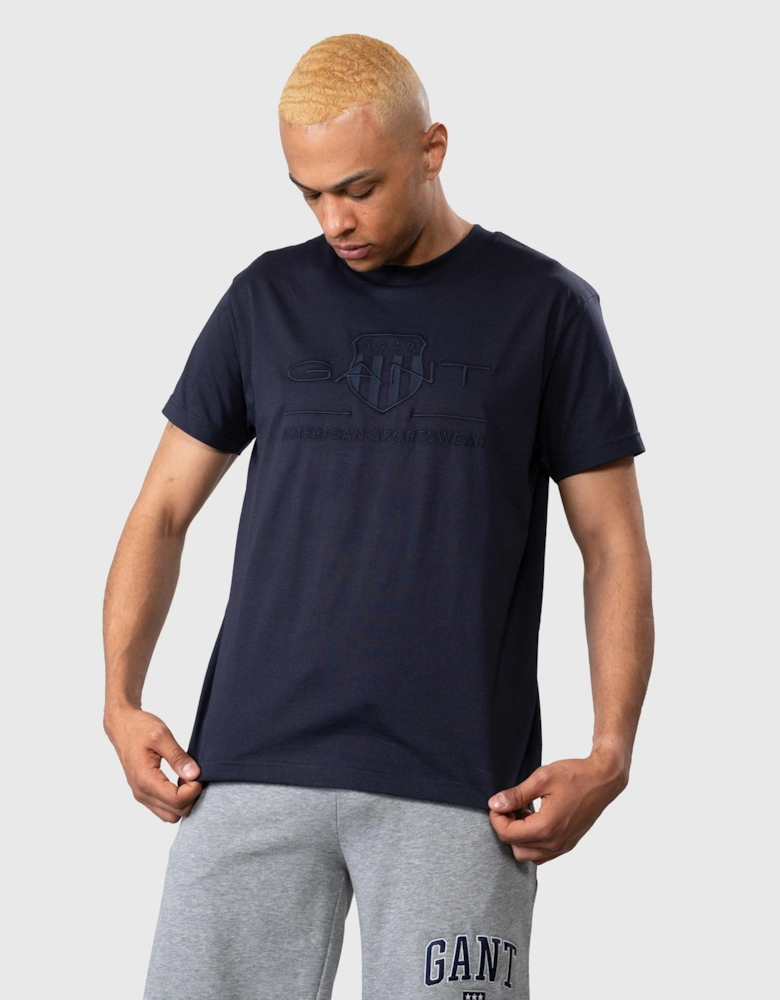 Tonal Archive Shield Mens T-Shirt