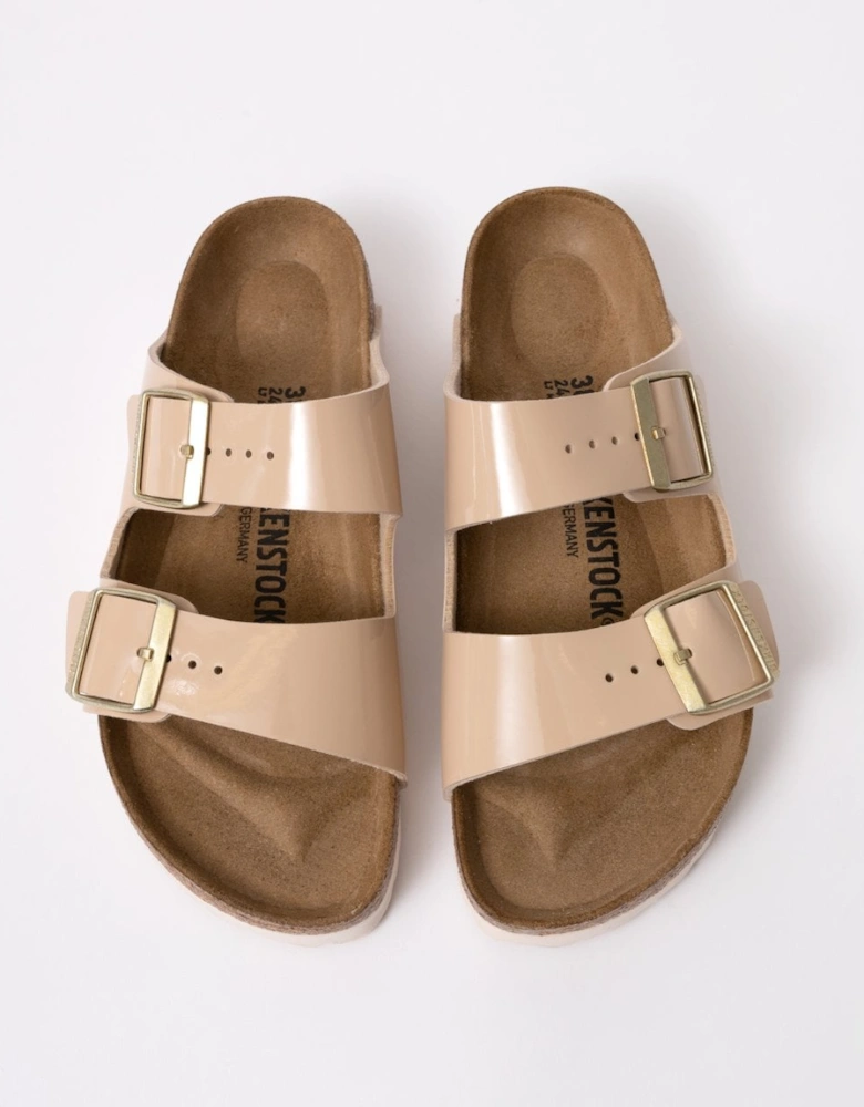 Birko-Flor Patent Womens Sandals