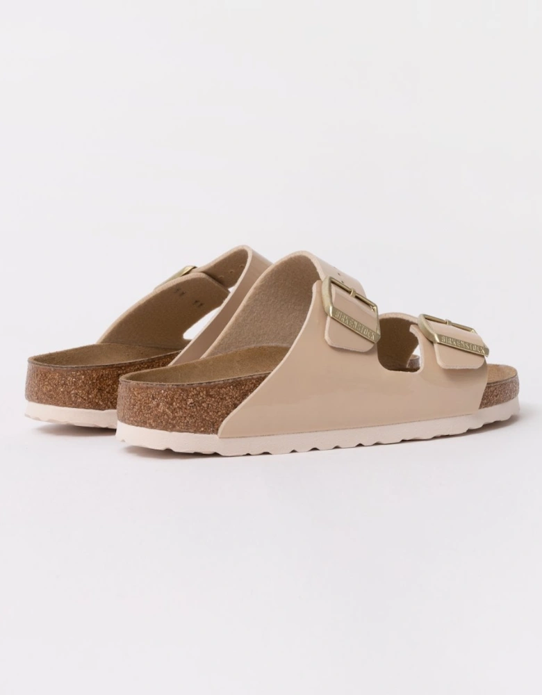 Birko-Flor Patent Womens Sandals