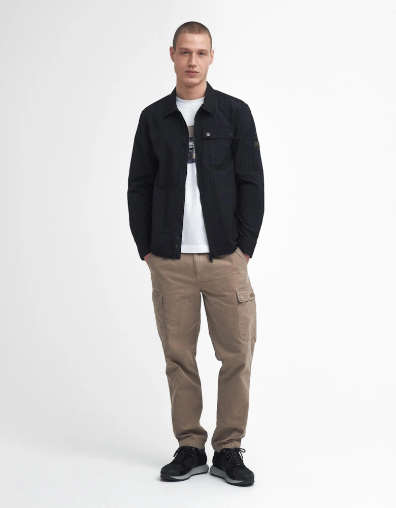 Inline Mens Overshirt - Black
