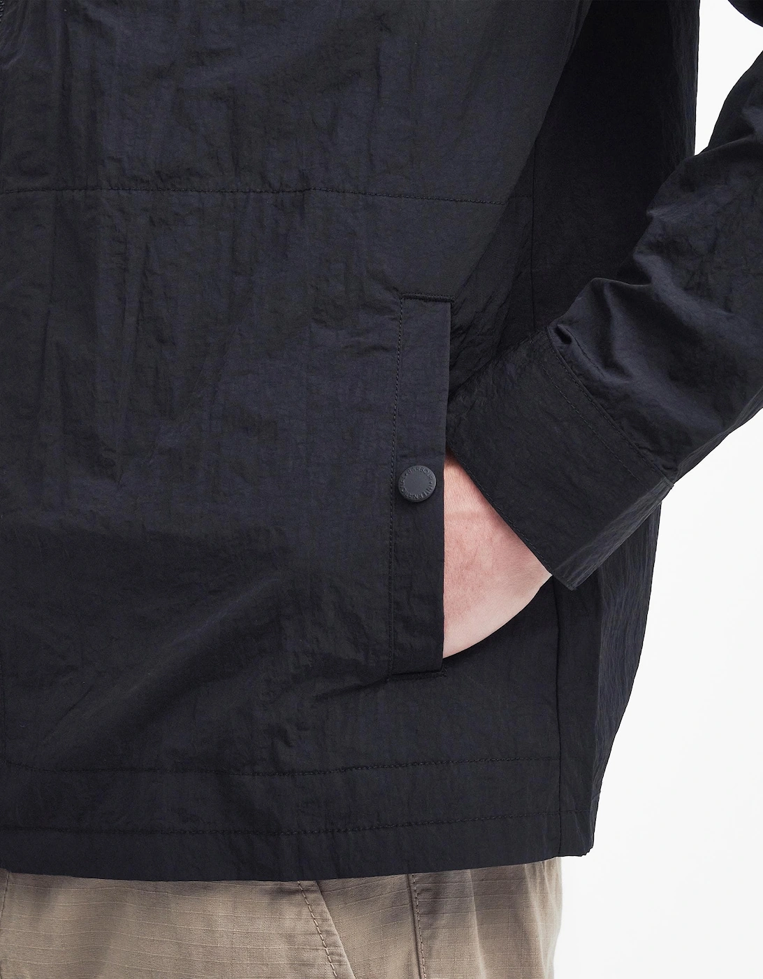 Inline Mens Overshirt - Black