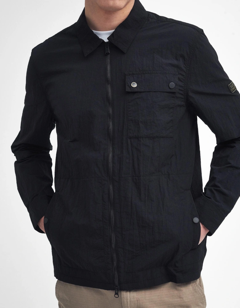 Inline Mens Overshirt - Black