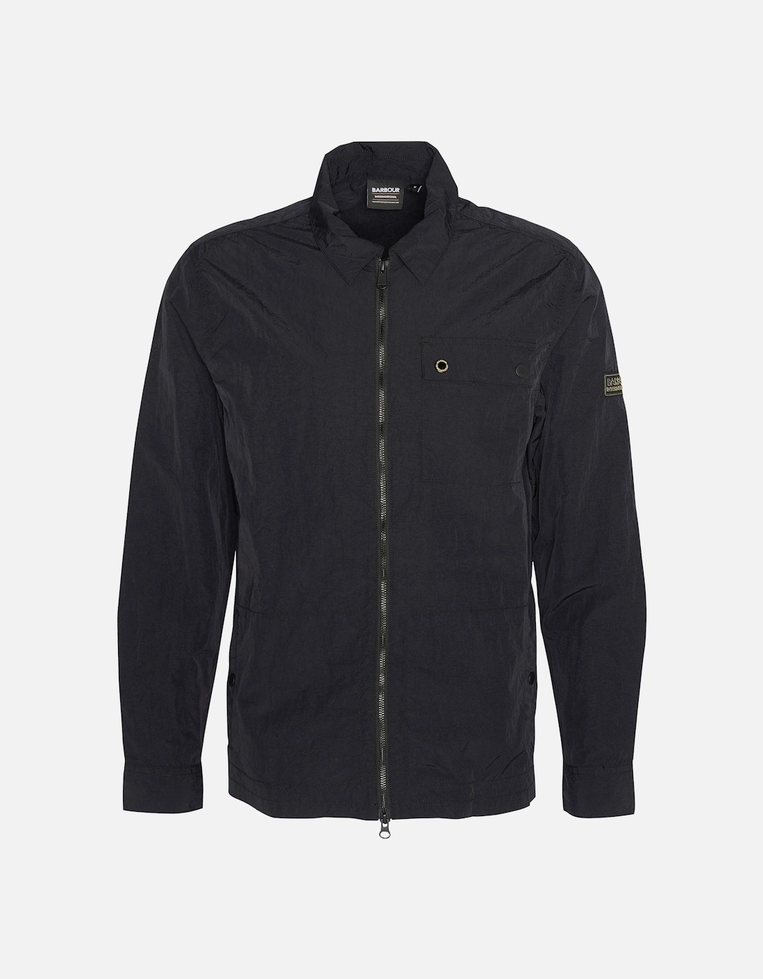 Inline Mens Overshirt - Black